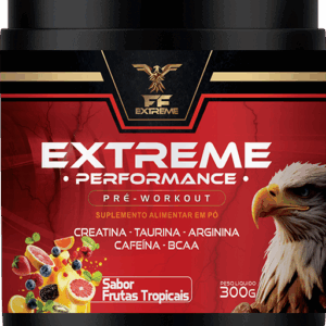 Pré-treino - Extreme - Sabor Frutas Tropicais - 300g